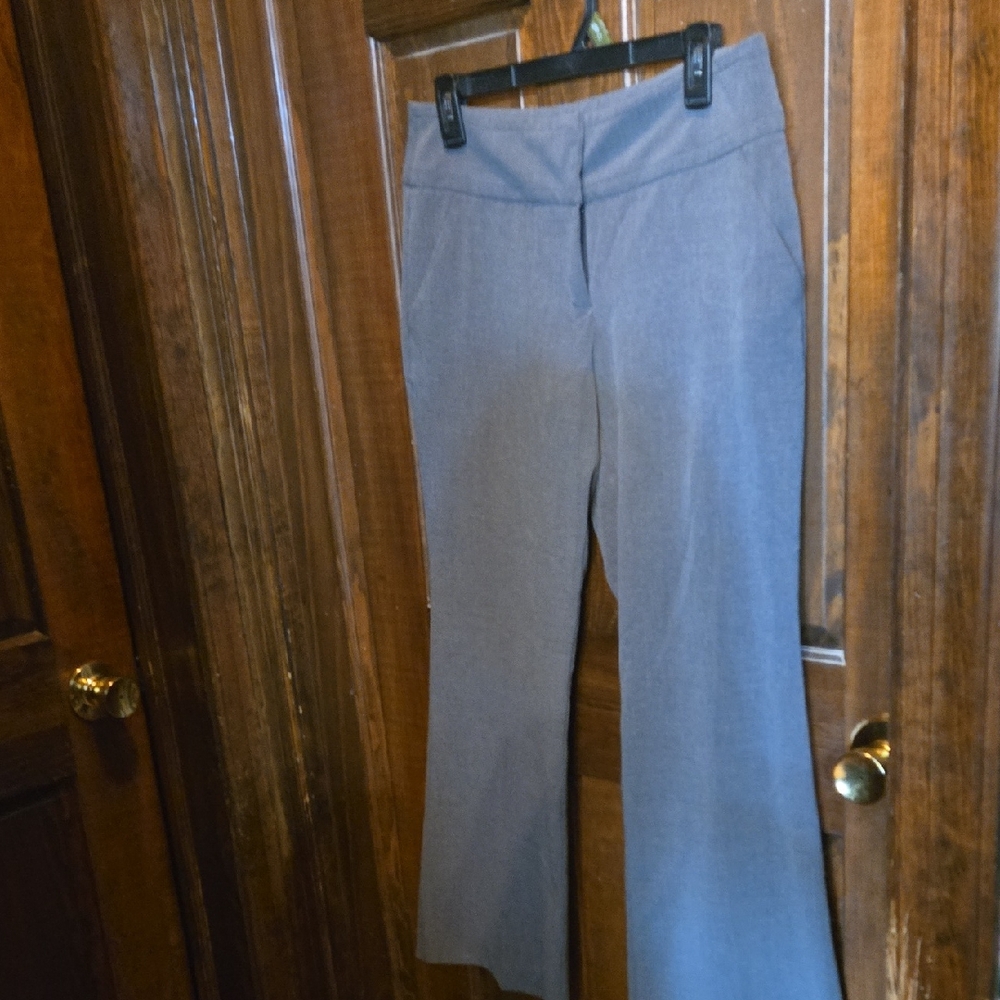 New York & Company Charcoal Flare Pants